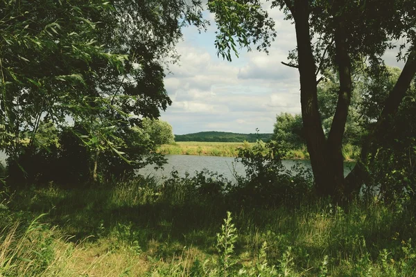 Rzeki Havel, w okresie letnim — Zdjęcie stockowe