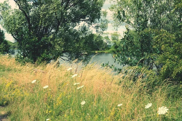 Havel river at summer time — Stock Photo, Image