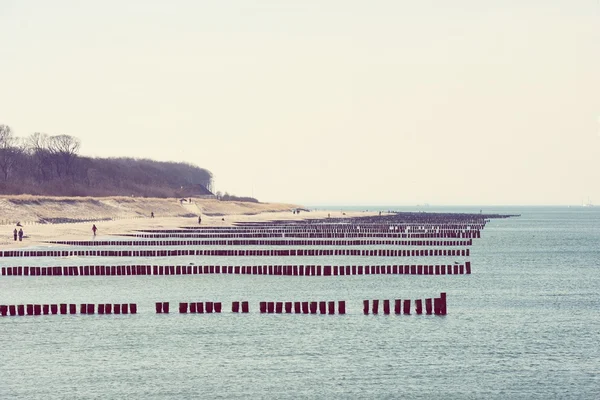 Strand van Darß schiereiland (Mecklenburg-Vorpommern) — Stockfoto