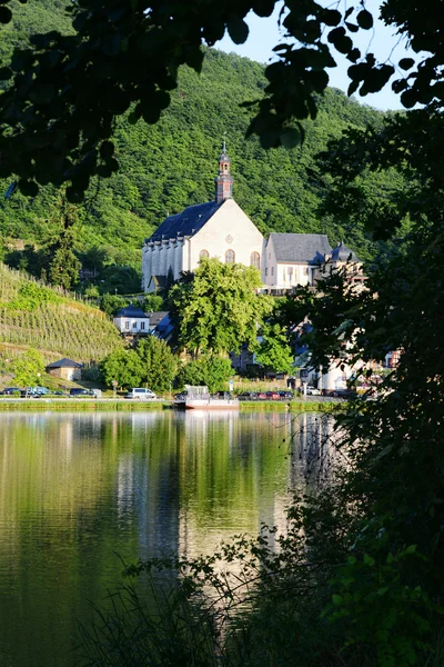 Stadtbild von Beilstein an der Mosel Stockfoto