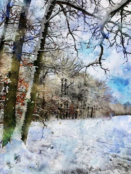 Tapis De Souris De Jeu Motif Forêt D'hiver Taiga - Grand XL - Long Et Allongé - Grand Tapis De Souris Pour Clavier, Clavier, Bureau, Décoration D'intérieur, Accessoires Pour Ordinateur Portable