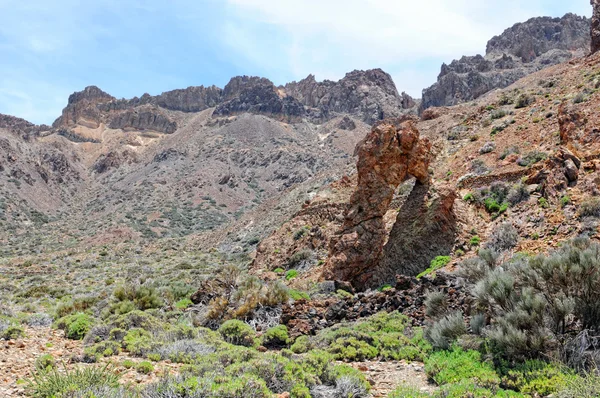 Rock arch på vulkanen del teide (Tenerife) — Stockfoto