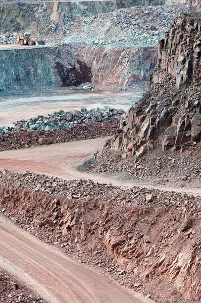 View in a surface mine quarry — Stock Photo, Image