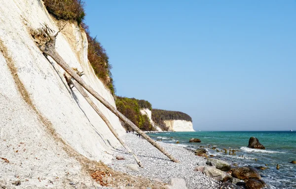 Kréta sziklák a Rügen-sziget (Németország, Mecklenburg-Elő-Pomeránia) — Stock Fotó