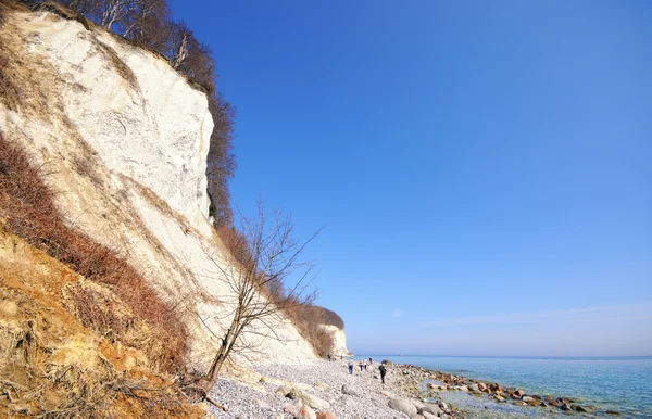 루겐 섬 의해 변을 걷는 사람들 — 스톡 사진