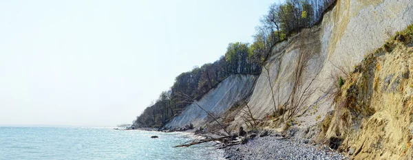 Roches calcaires de l'île de Rugen (Allemagne, Mecklembourg-Poméranie-Occidentale ) — Photo