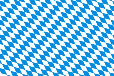 Oktoberfest arka plan mavi işaretli yinelenebilir rhombus ile