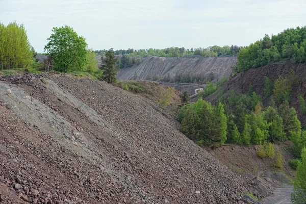斑岩露天掘り鉱山 — ストック写真