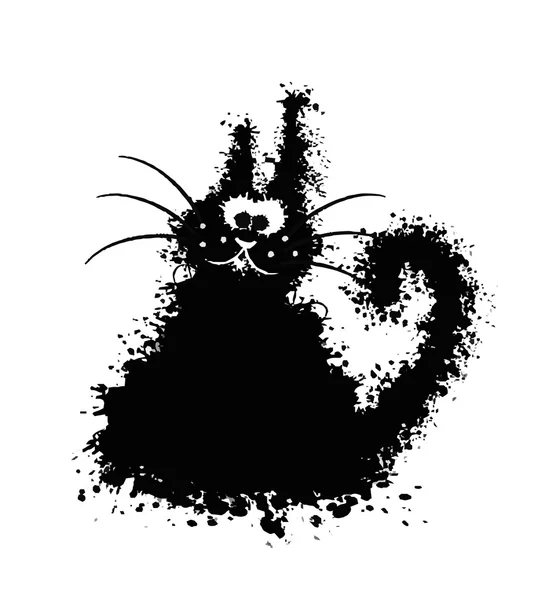 Funny kočka Blob — Stockový vektor