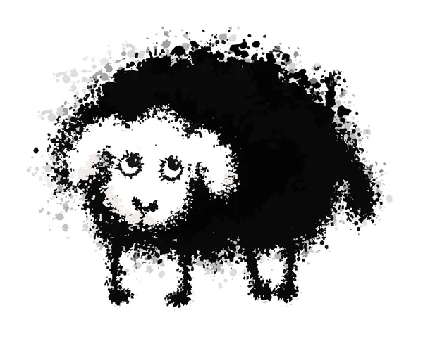 Πρόβατα Blob — Διανυσματικό Αρχείο