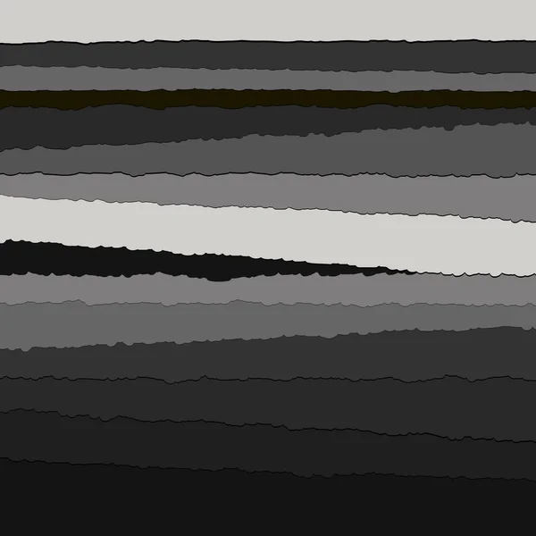 Fond de bandes de papier déchiré monochrome — Image vectorielle