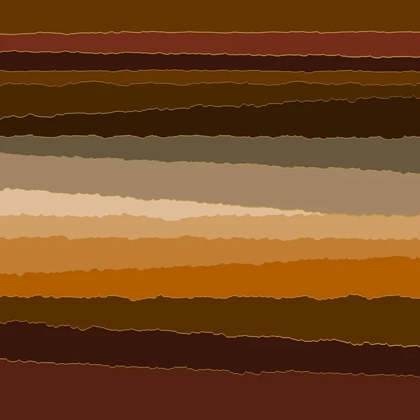 Fond de bandes de papier déchiré Brun — Image vectorielle