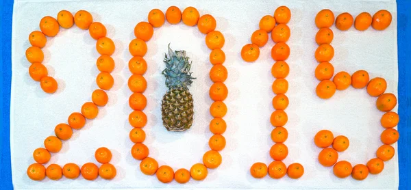 mandarin ve ananas yeni yıl 2016