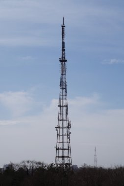 Mamayev Kurgan memorial Volgograd şehri Tv kulesinde yayını sağlayan karmaşık