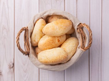 Peynirli çörekler, tipik Güney Amerika bisküvileri..