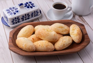 Peynirli çörekler, tipik Güney Amerika bisküvileri..