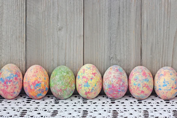 Colored eggs for Easter. — Stock Photo, Image