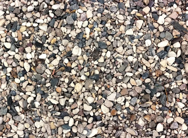 Textura malých kamenů. — Stock fotografie
