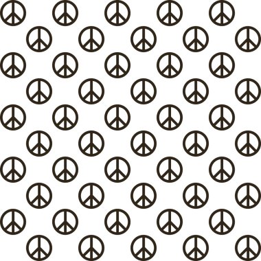 Vektör sorunsuz geçmiş ile barış işareti.