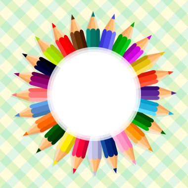 Şablon kartpostal veya kapak /. Okula dönüş.