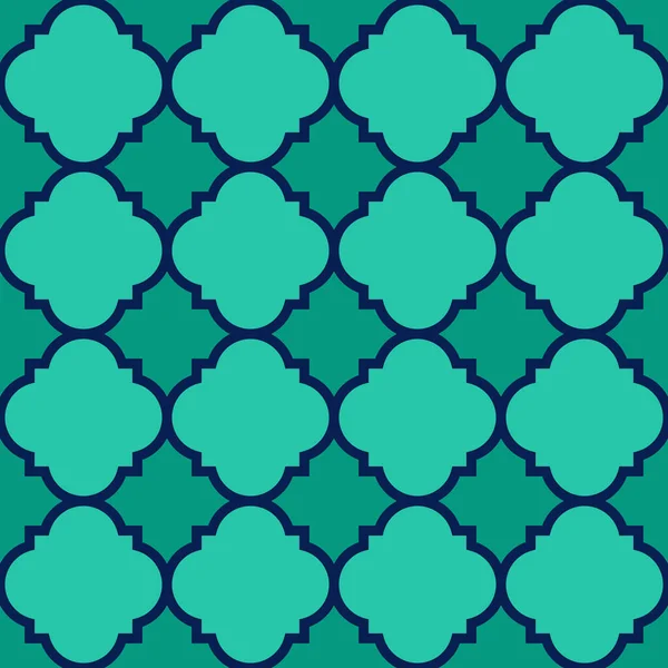 Abstrakte Geometrische Grüne Hintergrund Nahtlose Muster Vektorillustration Hintergrund Textur — Stockvektor