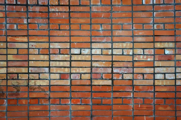 Muur van bakstenen — Stockfoto