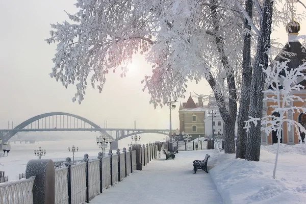 Ciudad de invierno —  Fotos de Stock