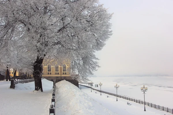 Winterstadt — Stockfoto