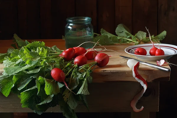 Garden radish — Stock Photo, Image