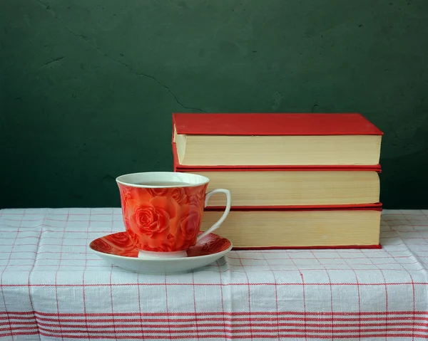 Bodegón con libros — Foto de Stock