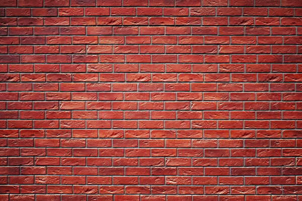 Стена из красного кирпича. Фон, текстура, красный кирпич
.