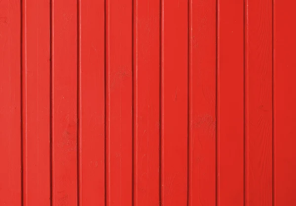 Fondo de las tablas pintadas con pintura roja — Foto de Stock