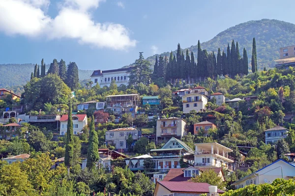 Abhazya, Gagra şehir, özel sektör. — Stok fotoğraf