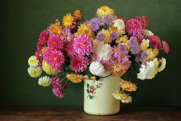 Bouquet of autumn flowers. — Stock Photo, Image