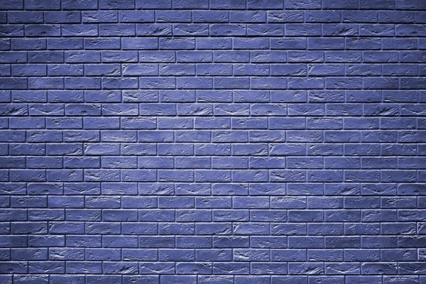 Grunge-Textur. Blaue Ziegelwand. — Stockfoto