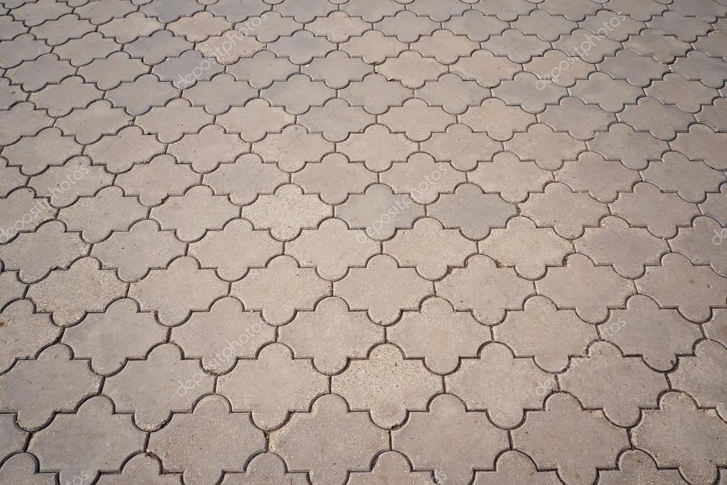 Paving From Stone Figured Tiles Top View Photo By BalaguR Paving From Stone Figured Tiles Top View Photo By BalaguR