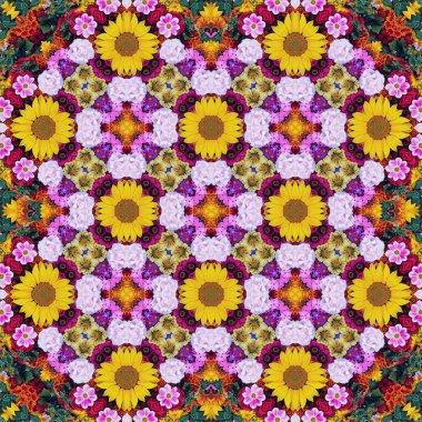 Çiçek arka plan. Bir çiçek Dürbünü etkisi.