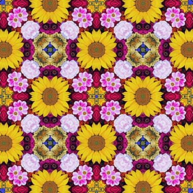 Çiçek arka plan. Bir çiçek Dürbünü etkisi.