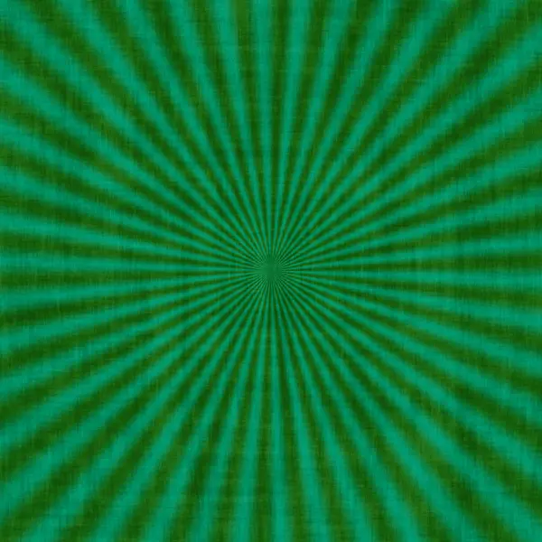 Fondo Verde Abstracto Con Rayos Estilo Retro —  Fotos de Stock