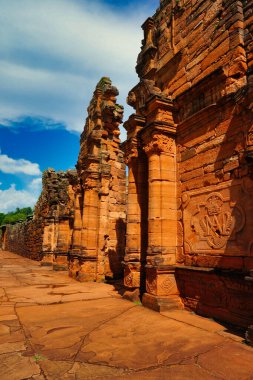 San Ignacio harabeleri, eski İsa 'nın görevi. Misiones, Arjantin