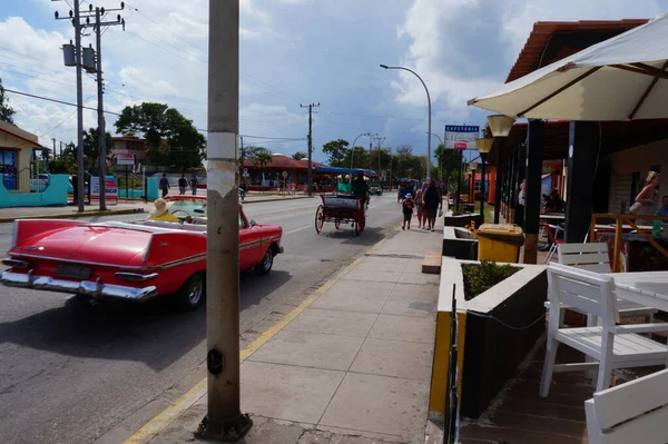 Повседневная Жизнь Варадеро Куба — стоковое фото