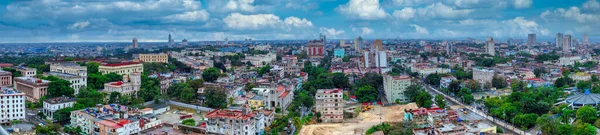 Cityscape Habana Κούβα Ένα Συννεφιασμένο Πρωινό — Φωτογραφία Αρχείου