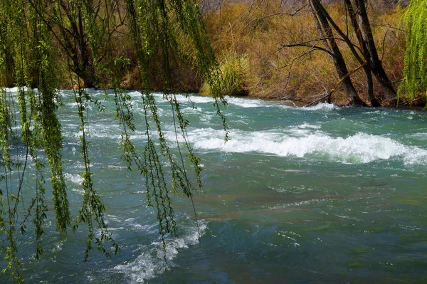 Atuel River Μεντόζα Αργεντινή — Φωτογραφία Αρχείου