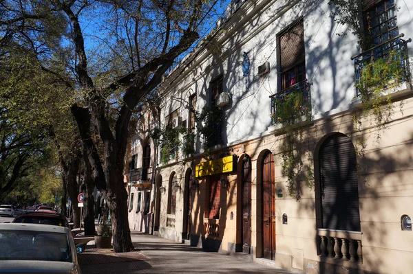 Straten Van Het Oudste Deel Van Mendoza Stad Mendoza Argentinië — Stockfoto