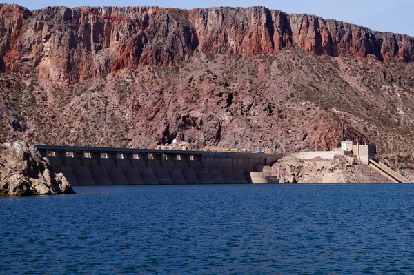 Landscape Atuel Dam Mendoza Argentina — Stock Photo, Image