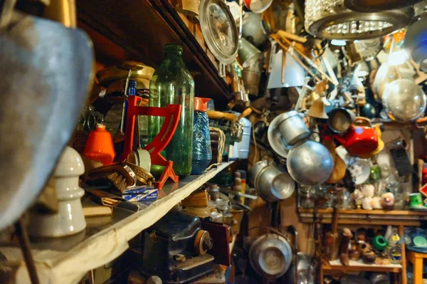 Kleine Drukke Winkel Gelegen San Telmo Markt San Telmo Buenos — Stockfoto