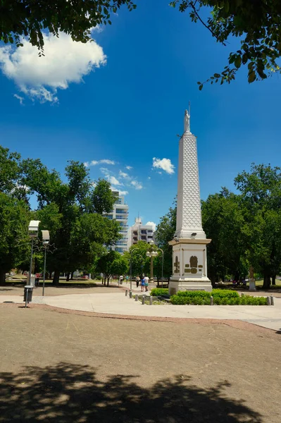 Parque Independencia Una Cálida Mañana Verano Tandil Buenos Aires — Foto de Stock