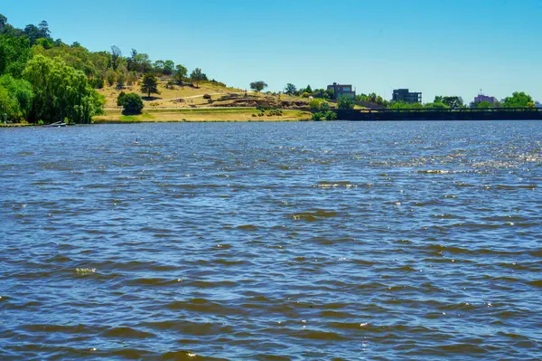 Gran Embalse Del Lago Del Fuerte Ubicado Tandil Buenos Aires — Foto de Stock