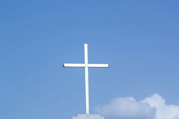 Religion Symbol im Himmel — Stockfoto