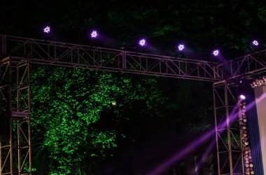 Sahne Alanı'nın gece kulübü dekorasyon